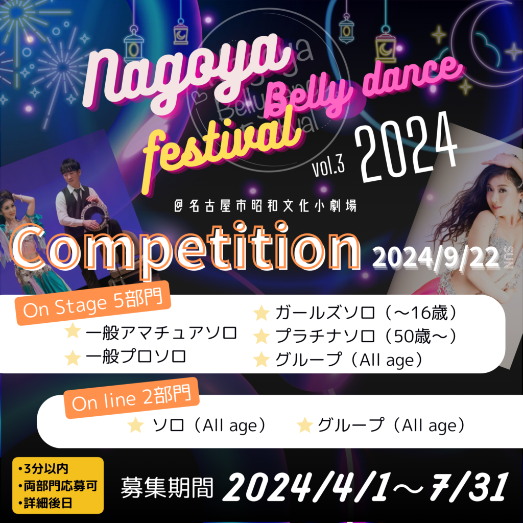 Vol.3(2024) コンペティション 部門・カテゴリーが決定しました